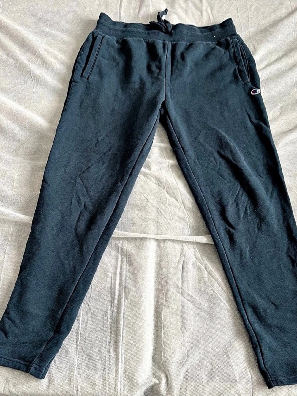 Champion Navy Sweatpants Joggers - Men’s Large